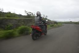 Aprilia Sxr 125 Rear View
