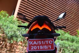 Aprilia Tuono 457 Rear View