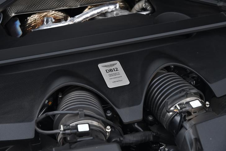 Open Bonnet Engine Shot