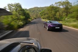 Aston Martin DB12 Rear Right Three Quarter