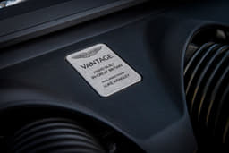Aston Martin Vantage Open Bonnet Engine Shot