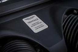 Aston Martin Vantage Open Bonnet Engine Shot