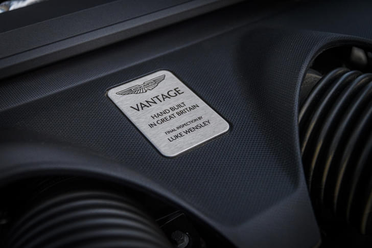 Open Bonnet Engine Shot