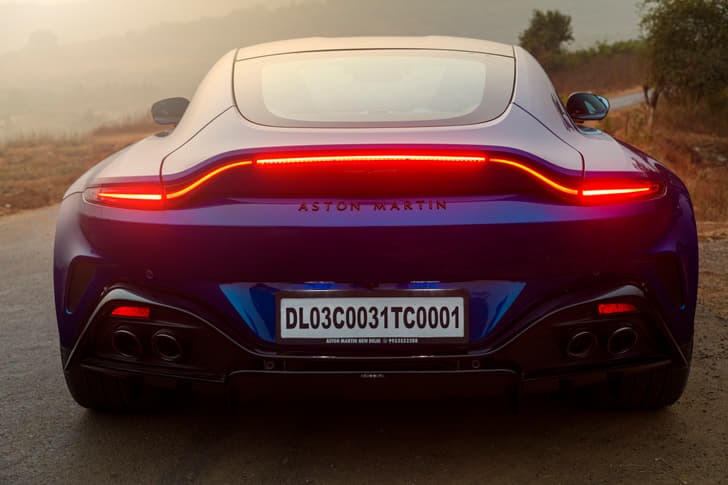 Aston Martin Vantage Rear View