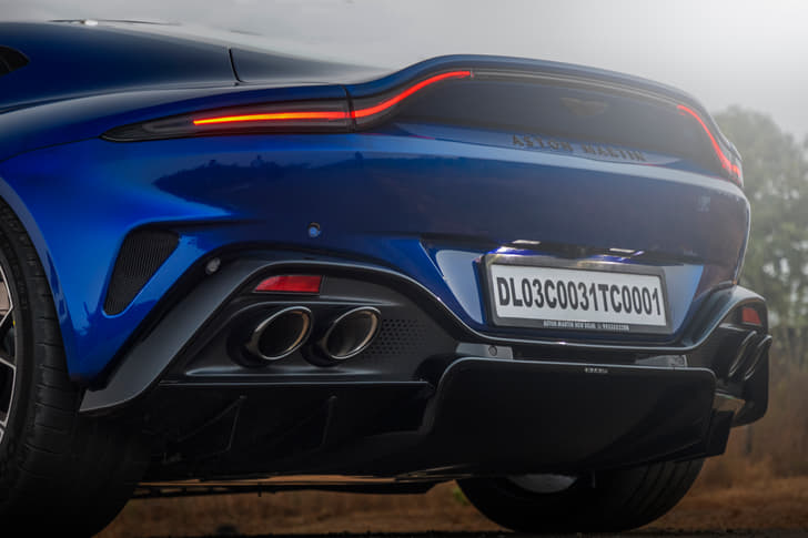 Aston Martin Vantage Rear View