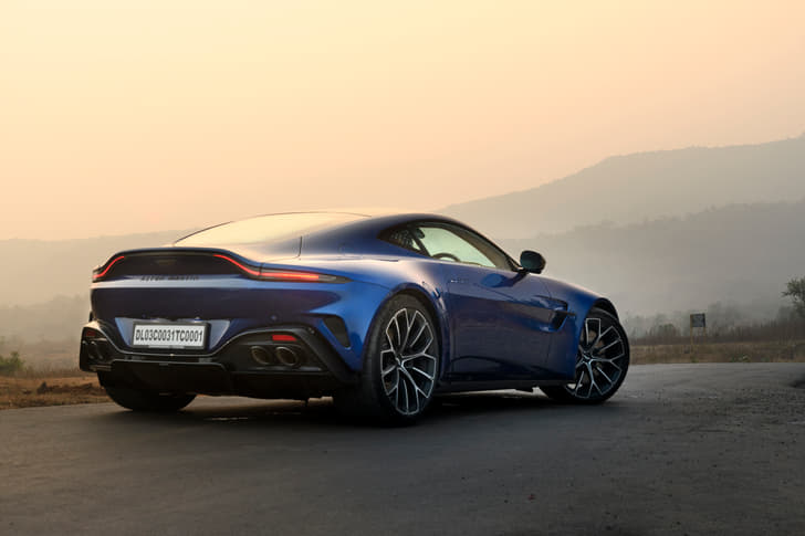 Aston Martin Vantage Rear View