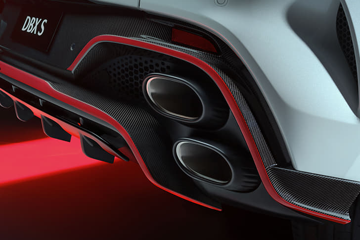 Aston Martin Dbx S Chrome Exhaust Aston Martin Dbx S Chrome Exhaust