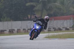 Ather 450 Apex Front Left Three Quarter