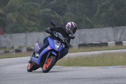Ather 450 Apex Front Left Three Quarter