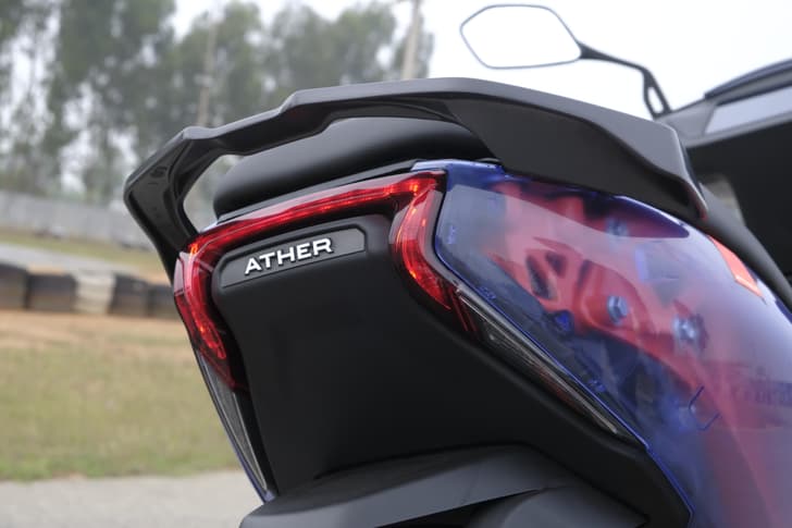 Ather 450 Apex Rear View