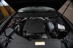 Audi A6 Open Bonnet Engine Shot