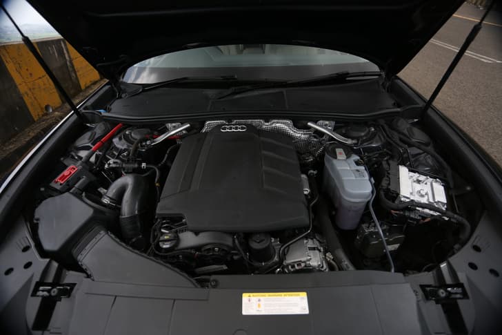 Open Bonnet Engine Shot