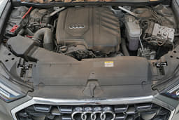 Audi A6 Open Bonnet Engine Shot