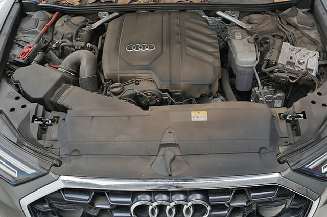 Open Bonnet Engine Shot