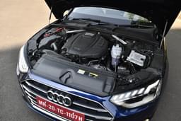 Audi A4 Open Bonnet Engine Shot