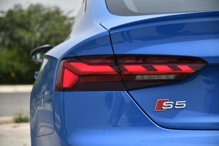 Audi A5 Sportback Rear View