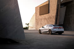 Audi A6 e-tron Rear View