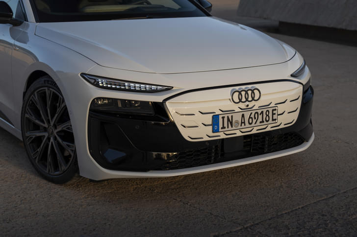 Audi A6 E Tron Front View