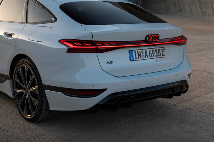 Audi A6 e-tron Rear View