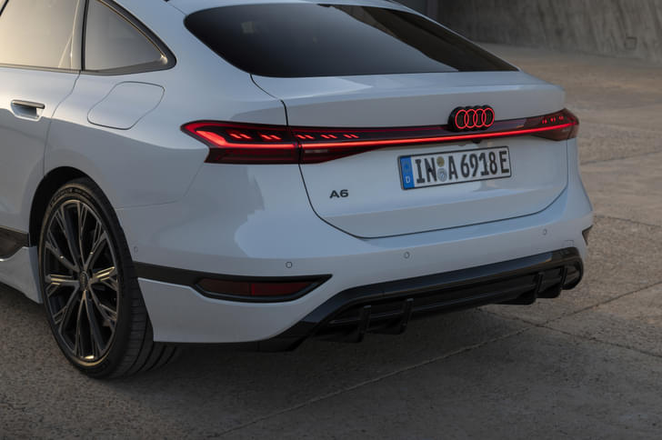 Audi A6 E Tron Rear View