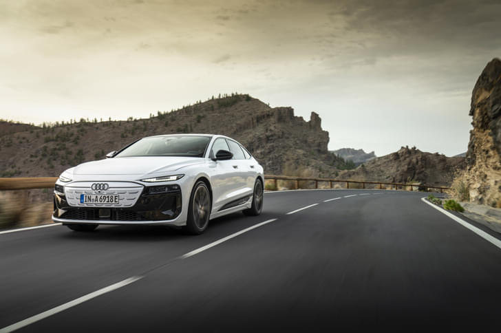 Audi A6 E Tron Front Right Three Quarter