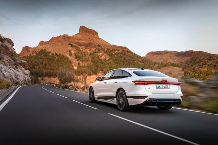 Audi A6 e-tron Rear View