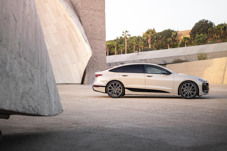 Audi A6 E Tron Front Right Three Quarter