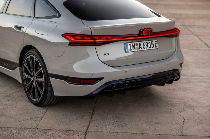 Audi A6 e-tron Rear View