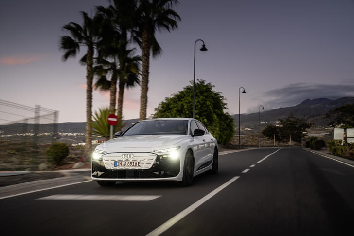 Audi A6 E Tron Front Right Three Quarter