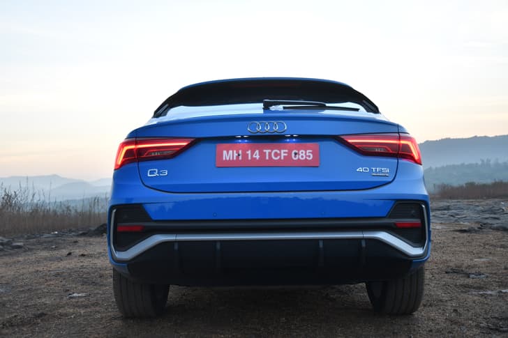 Audi Q3 Sportback Rear View