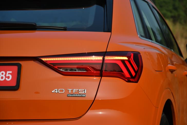 Audi Q3 Rear View