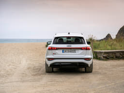 Audi Q6 e-tron Rear View Audi Q6 e-tron Rear View