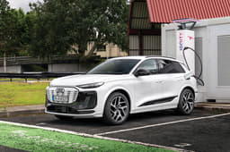 Audi Q6 e-tron Front Right Three Quarter Audi Q6 e-tron Front Right Three Quarter
