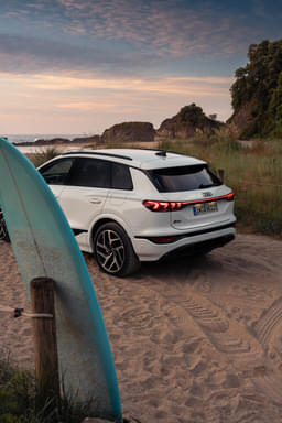 Audi Q6 E Tron Front Right Three Quarter