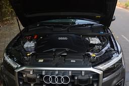 Audi Q7 Open Bonnet Engine Shot