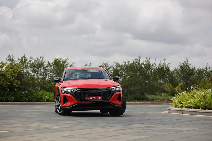 Audi Q8 E Tron Sportback Front View