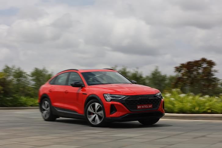 Audi Q8 E Tron Sportback Front Right Three Quarter