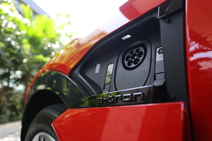 Audi Q8 E Tron Sportback Charging Ports