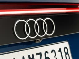 Audi Q8 Rear View Audi Q8 Rear View