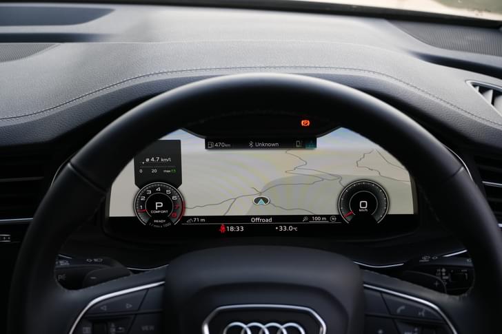 Audi Q8 Dashboard
