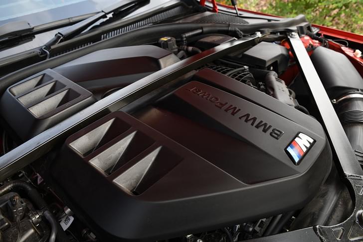 Bmw M2 Coupe Open Bonnet Engine Shot