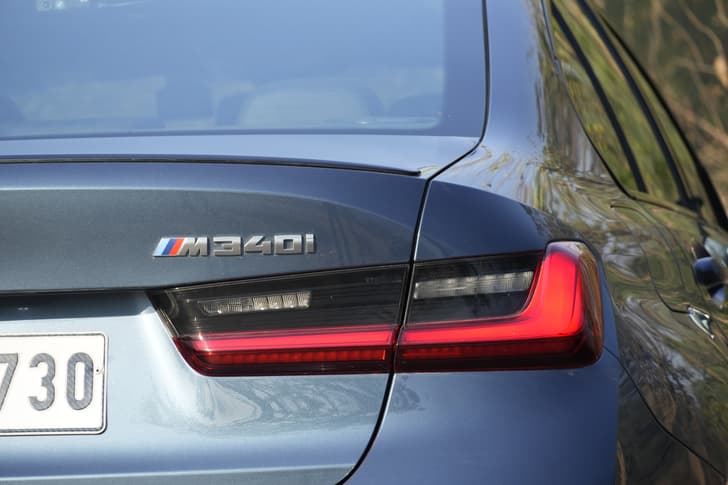 Bmw 3 Series Rear View