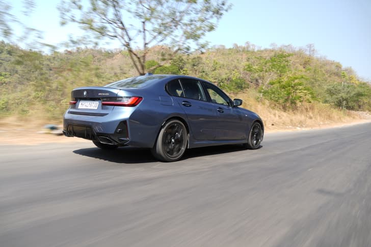 Bmw 3 Series Rear View