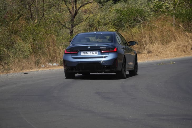 Bmw 3 Series Rear View