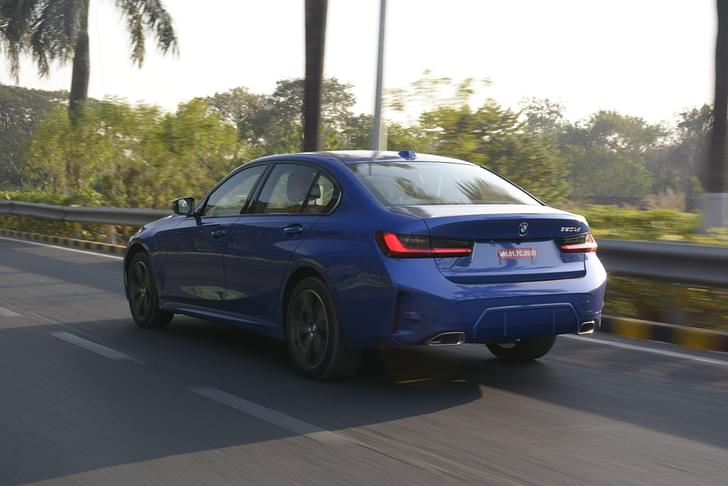 Bmw 3 Series Lwb Rear View