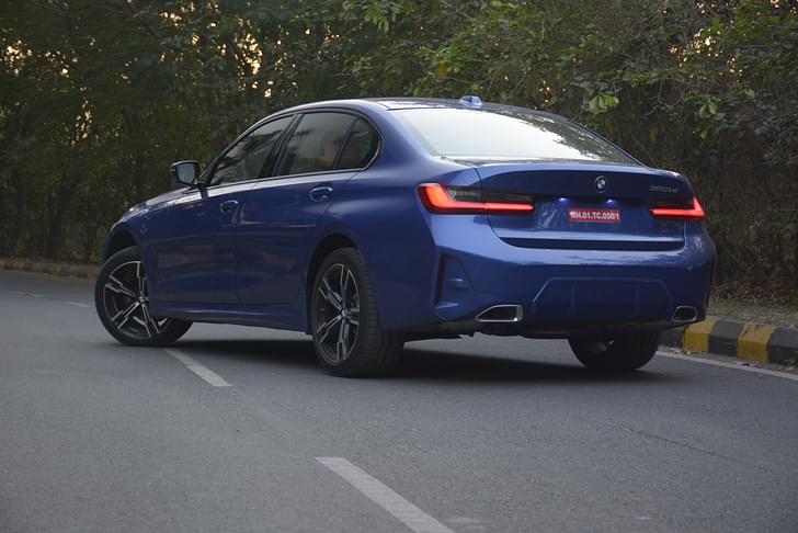 Bmw 3 Series Lwb Rear View