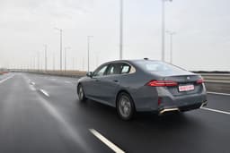 Bmw 5 Series Lwb Rear View