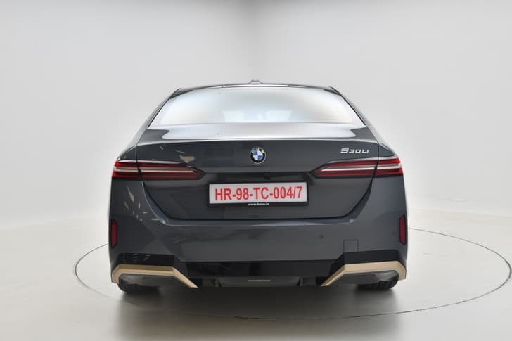 Bmw 5 Series Lwb Rear View