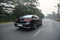 Bmw 7 Series Rear View