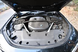 Bmw 7 Series Open Bonnet Engine Shot